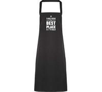 Hippowarehouse Yorkshire The Best Place In T'World Apron kitchen cooking painting DIY onesize adult
