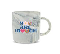 Hippowarehouse You are Always Enough Printed Mug Various Colour Options Ceramic Cup Kitchenware 11oz