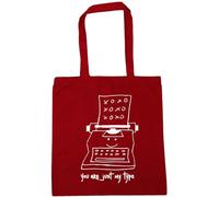 Hippowarehouse You are just My Type Tote Shopping Gym Beach Bag 42cm x38cm, 10 litres