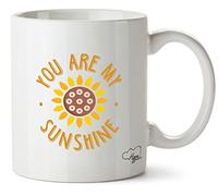 Hippowarehouse You are My Sunshine Printed Mug Various Colour Options Ceramic Cup Kitchenware 10oz