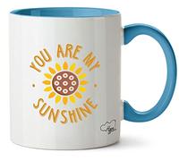 Hippowarehouse You are My Sunshine Printed Mug Various Colour Options Ceramic Cup Kitchenware 11oz