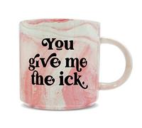 Hippowarehouse You give me The ick Printed Mug Various Colour Options Ceramic Cup Kitchenware 11oz