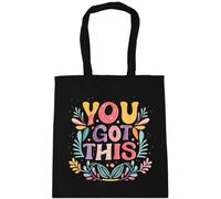 Hippowarehouse You Got This Gift For Him Her Daughter Son Dad Mum Tote Shopping Gym Beach Bag 42cm x38cm, 10 litres