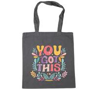 Hippowarehouse You Got This Gift For Him Her Daughter Son Dad Mum Tote Shopping Gym Beach Bag 42cm x38cm, 10 litres