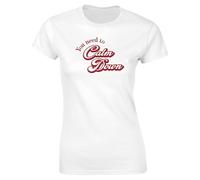 Hippowarehouse You Need to Calm Down Womens Fitted Short Sleeve t-Shirt (Specific Size Guide in Description) White
