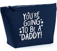 Hippowarehouse You're Going To Be A Daddy! printed make up cosmetic wash bag 18x19x9cm