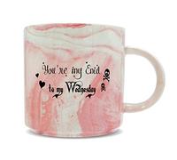 Hippowarehouse You're My enid to My Wednesday Printed Mug Various Colour Options Ceramic Cup Kitchenware 11oz