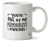 Hippowarehouse You're One of My Favourite Parents Printed Mug Cup Ceramic 10oz