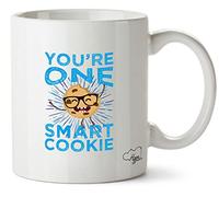 Hippowarehouse You're one Smart Cookie Printed Mug Various Colour Options Ceramic Cup Kitchenware 10oz