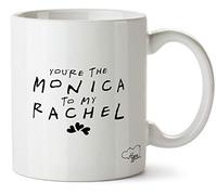 Hippowarehouse You're The Monica to My Rachel Printed Mug Cup Ceramic 10oz