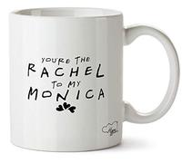 Hippowarehouse You're The Rachel to My Monica Printed Mug Cup Ceramic 10oz