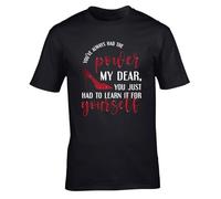 Hippowarehouse You've Always had The Power My Dear, You just had to Learn it for Yourself Unisex Short Sleeve t-Shirt Medium Adult Black