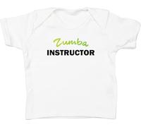 Hippowarehouse Zumba Instructor Baby Unisex t-Shirt Short Sleeve White