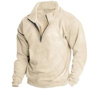 Hippy Clothes for Mens Pullover Windbreaker 5XL Mens t Shirt Mens Winter Hoodies Pullover Sports Jacket Men's Black Hoodies Funny Christmas Jumpers for Men Christmas Jacket Men, (D-Beige, L)