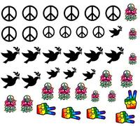 Hippy Groove Peace Collection (# Peace Nail Art #)