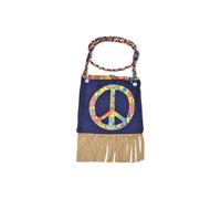 Blue Hippy Handbag (1 Pc.) - Chic Design, Perfect Accessory for Festivals, Concerts, Everyday Use, & More Halloween Halloween