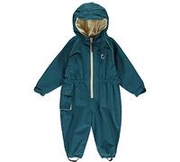 Hippychick Fleece Lined Waterproof Overalls for Kids - Puddle Suit 4-5 Years - Perfect for Any Situation - Snowsuit for Kids - All in One Rain Suit - Peacock Green