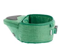 Hippychick Hipseat Baby Carrier, Lightweight Back-Saving Support Waist Stool, Adjustable Strap, Can Carry 6-36 Months Child, Denim Green