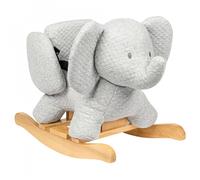 Nattou Rocking Animal for Children, Tembo the Elephant, 10-36 Months, 64 x 34 x 46 cm, Grey, 929141