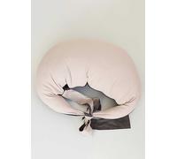 Hippychick Pregnancy, Baby Nursing & Feeding Pillow - Charcoal & Pink Pink