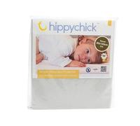 Hippychick Tencel Fitted Waterproof Mattress Protector Cot Bed 60 x 120 cm - Fully waterproof Mattress Covers, Anti-allergy, And Machine-Washable For Premium Comfort And Ease