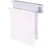 Hiprecky Magnetic Towel Holder - Modern Kitchen Towel Rack, Multi Function White