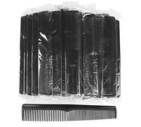 Hipruict Hair Comb, 50 Pack Disposable Combs Individually Wrapped, Sturdy Double Tooth Hair Pocket Comb, Bulk Combs for Homeless, Charity, Care Pack, Black