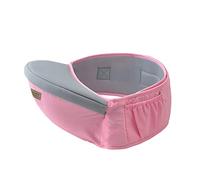 Hipseat Walkers Sling Waist Belt Seat Holder Infant Hip Baby Backpack Baby Mother Care Pants Extension Pregnancy (Pink, One Size)