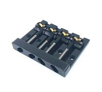 Hipshot KickAss High-mass Bass Bridge for 5-bolt Fender, Black