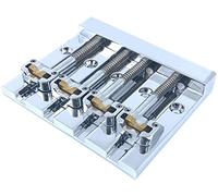 Hipshot KickAss High-mass Bass Bridge for 5-bolt Fender, Chrome