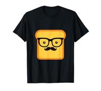 Hipster Loaf Of Bread Cartoon & Trendy Chef Gift T-Shirt