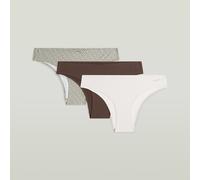G-star D29408-01 Hipster Panties 3 Units Multicolor M Woman