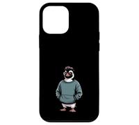 Hipster Penguin Hoodie Glasses Cute Aesthetic Penguin Case for iPhone 12 mini