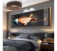 HIPWST Modern Abstract Solid Geometry Posters and Prints Light Luxury Canvas Painting Wall Art Picture for Living Room 50x150cm Frameless