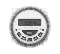 Hipzeepo 1 Second Interval Programmable Timer Switch Relay Digital 220V 12V 10A On/OFF Detachable with Cover Home Supply