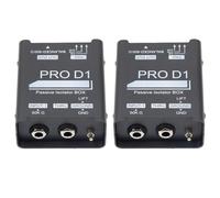Hipzeepo 2-Way Audio Isolator Passive Isolator BOX Common Ground Filter Isolator Current Sound Noise Mixer
