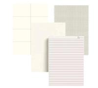 Hipzeepo 320 Sheets Draft Paper Mathematical Grid Rendering Paper Check Paper Blank Painting Book Notebook for Students' Drafts