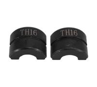 Hipzeepo 4PCS Kinds of Hydraulic Pipe Crimping Dies 16mm 20mm 28mm 32mm TH Pipe Dies for Pex Fittings for Copper Fittings
