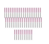 Hipzeepo 50 Pieces Burr Grinding Stone File,Polishing Grinding Tool Grinding Bits for Chainsaw Sharpener, 3/16 Inch/ 4.8 mm