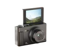 Hipzeepo 5k Digital Camera 180° Flip Screen Video Vlog Camera 75mp Anti-Shake 18x Zoom Portable CCD Camera for Students Gifts A