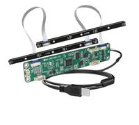 Hipzeepo 8 Array Directional Microphone 180-Degree Wave-Forming Pickup Cancellation Noise Reduction