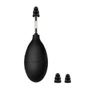 Hipzeepo Airplane Ear Plug Compatible Ear Pressure Relief Suction Device, Inner Ear Pressure Balance, 3 Sizes Included Earplug