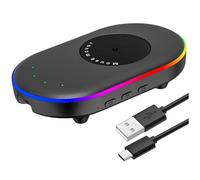 Hipzeepo Awakening Function Virtual Mouse Mover Automatic Movement for Computer Laptop with On/OFF Switch Undetectable Mouse Jiggler Black