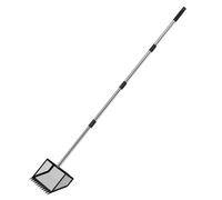 Hipzeepo Chicken Poop Scooper,10", Large Scooper Head for Sand, 62-Inch Long Handle for Chicken Droppings Scoop Rake