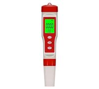 Hipzeepo Digital Water Quality Monitor Tester 4 in 1 PH Meter for Pools for Drinking Water Aquariums TDS/EC/Temperature Testing