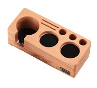 Hipzeepo Espresso Coffee Powder Tamping Stand - Accessories Storage Stand and Filling Station for Coffee Machines A