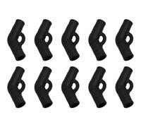 Hipzeepo For Tent Repair Kit 10pcs Plastic for Tent Pole Connectors 130 Bend for Tent Joint Essential Accessory(19x12.5mm)