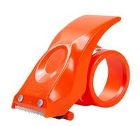 Hipzeepo Heavy Duty Reusable for Pros Shipping Tape Dispenser, Eco-Friendly Replaceable 10° Slope Design Master Piece Orange Color