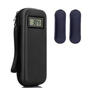 Hipzeepo Insulin Cooler with Dual Ice Packs,and℉ Thermometer- Travel Case Designed for Medication Storage