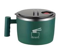 Hipzeepo Lunch Container, Ramen Bowl 1000ml, Thai Soup Bowls, Cereal Bowls for Home, Kitchen, Camping Green